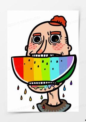 熊猫吃贝贝瓜图片高清,高清捕捉熊猫品尝贝贝瓜的可爱瞬间